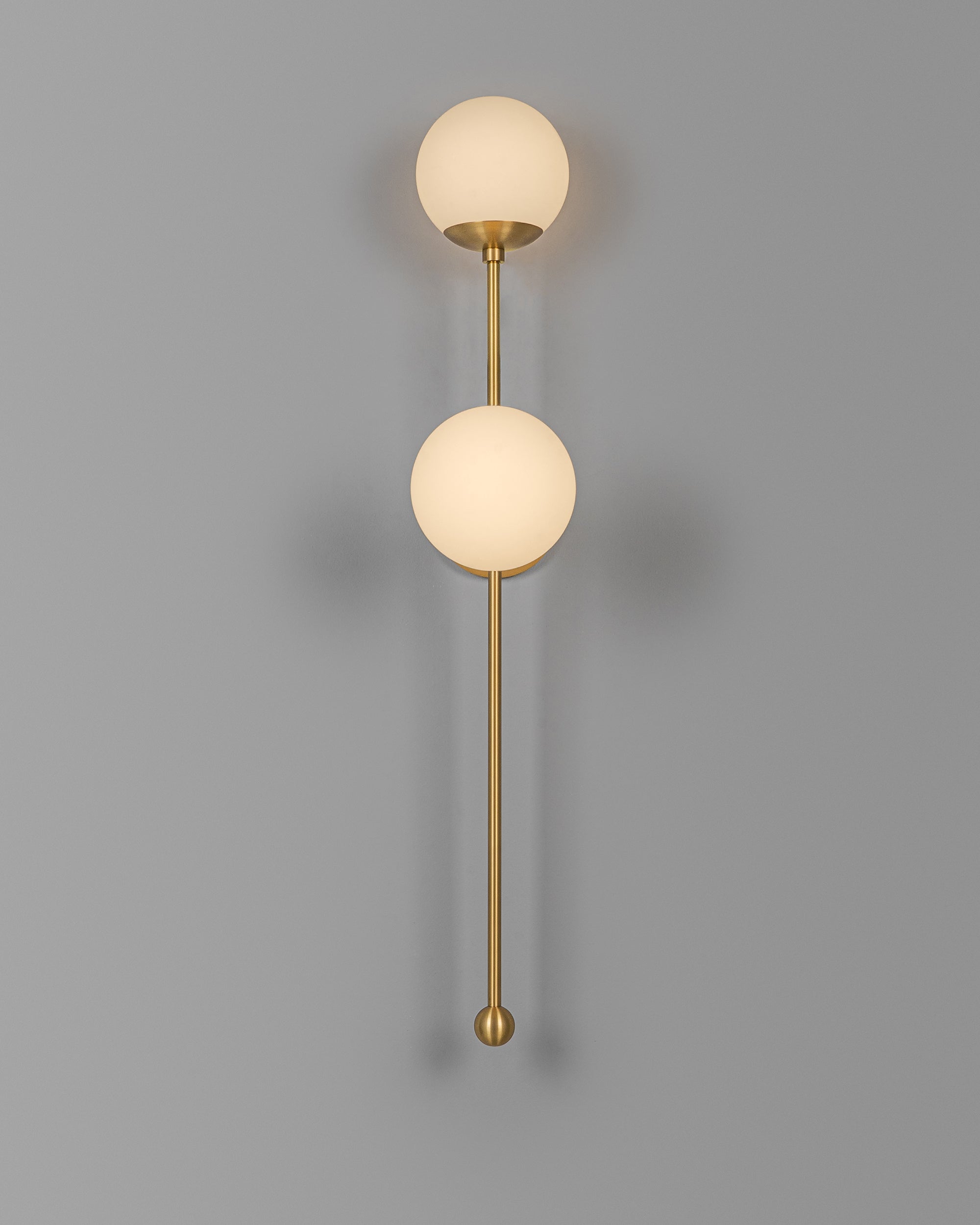 Schwung Globe Dual Globe Wall Light